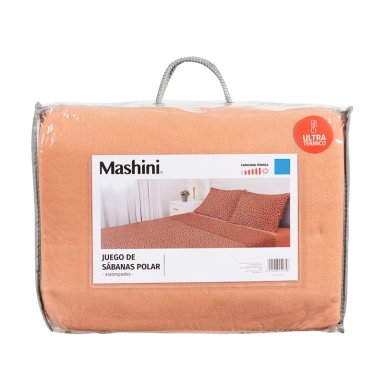 JUEGO DE SÁBANAS MASHINI HUASCO 2 PLAZAS POLAR ESTAMPADO - 5