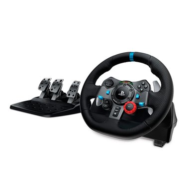 VOLANTE DE CARRERAS PLAYSTATION Y PC G29 + PALANCA + PEDALES LOGITECH - 2