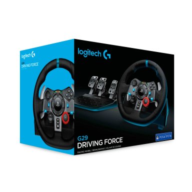 VOLANTE DE CARRERAS PLAYSTATION Y PC G29 + PALANCA + PEDALES LOGITECH - 11