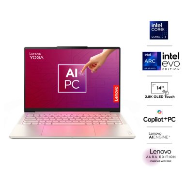 NOTEBOOK LENOVO YOGA SLIM 7 AURA EDITION INTEL CORE ULTRA 7 32GB RAM 1TB SSD TOUCH 14” - 1