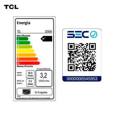 SMART TV TLC TCL QLED FHD 32” S5K - 12