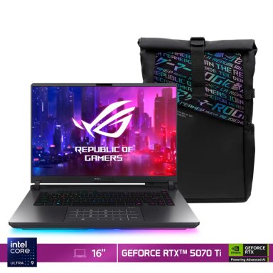 NOTEBOOK GAMER ASUS ROG STRIX G16 G615LR INTEL CORE ULTRA 9 32GB RAM 1TB SSD NVIDIA RTX5070 TI 16” - 1