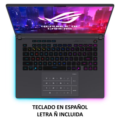 NOTEBOOK GAMER ASUS ROG STRIX G16 G615LR INTEL CORE ULTRA 9 32GB RAM 1TB SSD NVIDIA RTX5070 TI 16” - 6