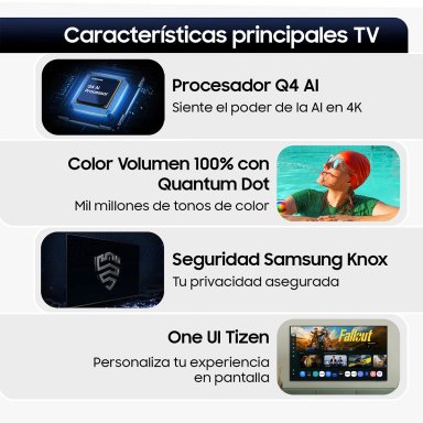 SMART TV SAMSUNG QLED 4K UHD 43 Q7FA VISION AI - 4