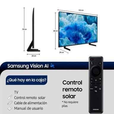 SMART TV SAMSUNG QLED 4K UHD 50 Q8F VISION AI - 3