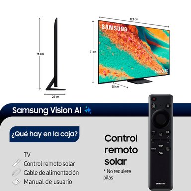 SMART TV SAMSUNG 55 NEO QLED MINI LED 4K QN85F VISION AI (2025) - 3