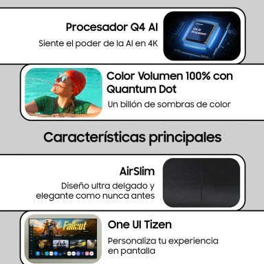 SMART TV SAMSUNG QLED 4K UHD 55 Q8F VISION AI - 4