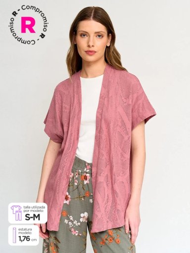 CARDIGAN MUJER AZIZ ALGODÓN  - 1