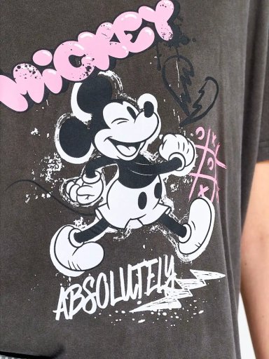 POLERA MUJER INDEX ALGODÓN MANGA CORTA MICKEY - 3