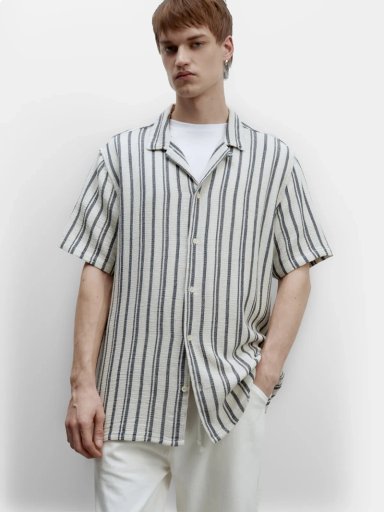 CAMISA MANGA CORTA HOMBRE SFERA - 1