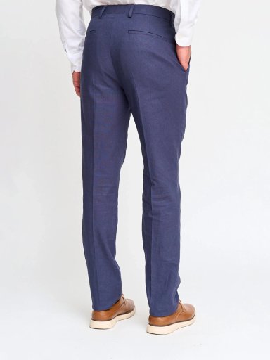 PANTALÓN HOMBRE CACHAREL LINO FORMAL - 2