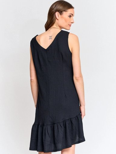 VESTIDO MUJER AZIZ CORTO TEXTURADO - 3