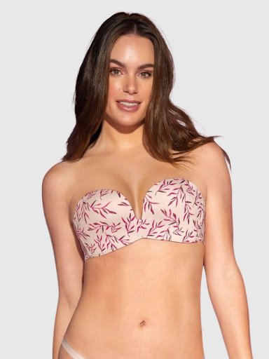 SOSTÉN LEONISA STRAPLESS ANTIGRAVEDAD DE REALCE ALTO SIN ARCO - 1