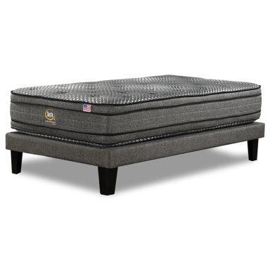 CAMA SERTA EUROPEA 1.5PL + RESPALDO TIGNES MARENGO ADVANTAGE DUAL - 3