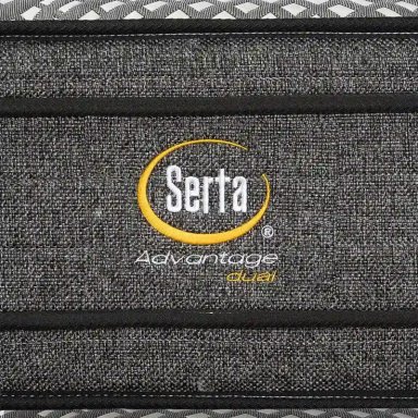 CAMA SERTA EUROPEA 1.5PL + RESPALDO TIGNES MARENGO ADVANTAGE DUAL - 6