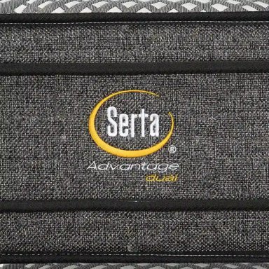 CAMA EUROPEA SERTA ADVANTAGE DUAL KING GRIS - 6
