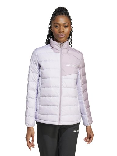 CHAQUETA MUJER ADIDAS JD8415 MORADO MANGA LARGA TERREX MULTI LIGHT DOWN - 1