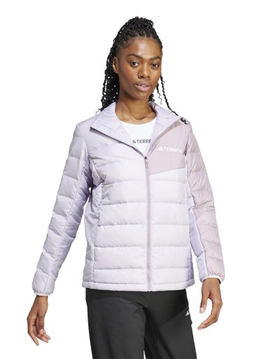 CHAQUETA MUJER ADIDAS JD8415 MORADO MANGA LARGA TERREX MULTI LIGHT DOWN - 2