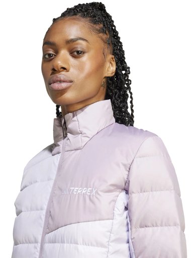 CHAQUETA MUJER ADIDAS JD8415 MORADO MANGA LARGA TERREX MULTI LIGHT DOWN - 4