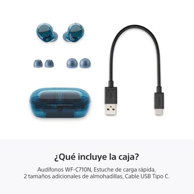 AUDÍFONOS SONU IN EAR WF-C710N BLUETOOTH - 12