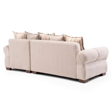 SECCIONAL DERECHO LIVING FACTORY ARIZONA 4 CUERPOS BEIGE - 4