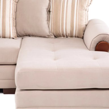 SECCIONAL DERECHO LIVING FACTORY ARIZONA 4 CUERPOS BEIGE - 5
