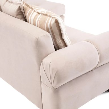 SECCIONAL DERECHO LIVING FACTORY ARIZONA 4 CUERPOS BEIGE - 7