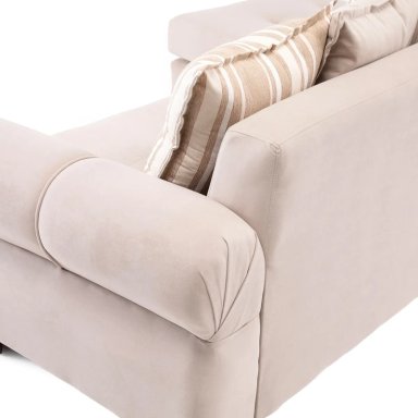 SECCIONAL IZQUIERDO LIVING FACTORY ARIZONA 4 CUERPOS BEIGE - 7