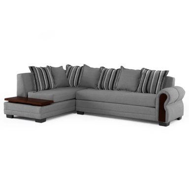 SECCIONAL IZQUIERDO LIVING FACTORY DAKOTA 6 CUERPOS GRIS - 1