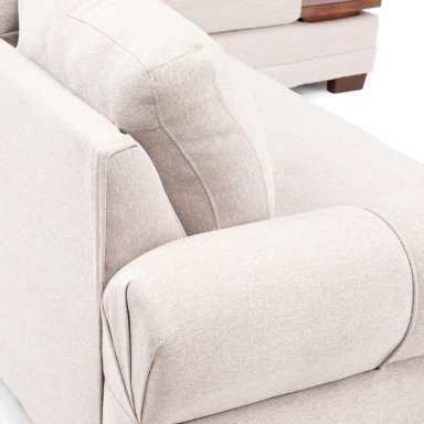 SECCIONAL DERECHO LIVING FACTORY MICHIGAN 6 CUERPOS BEIGE - 7