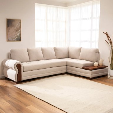 SECCIONAL DERECHO LIVING FACTORY MICHIGAN 6 CUERPOS BEIGE - 10