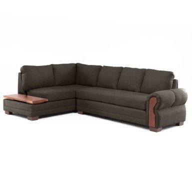 SECCIONAL IZQUIERDO LIVING FACTORY MICHIGAN 6 CUERPOS CAFÉ - 1
