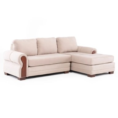 SECCIONAL DERECHO LIVING FACTORY OREGON 4 CUERPOS BEIGE - 1