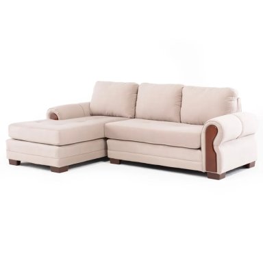 SECCIONAL IZQUIERDO LIVING FACTORY OREGON 4 CUERPOS BEIGE - 1