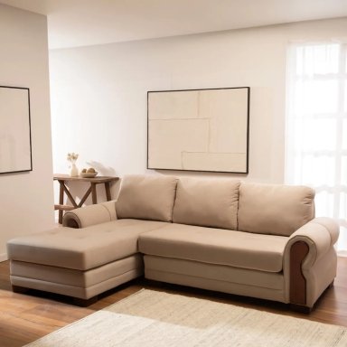 SECCIONAL IZQUIERDO LIVING FACTORY OREGON 4 CUERPOS BEIGE - 9