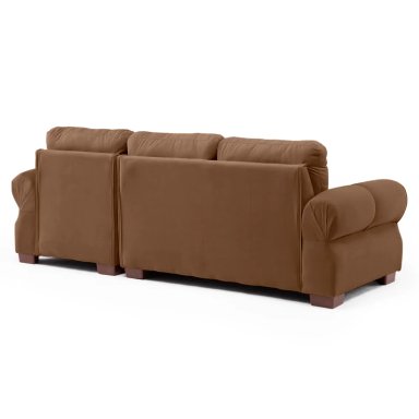 SECCIONAL DERECHO LIVING FACTORY OREGON 4 CUERPOS CHOCOLATE - 4