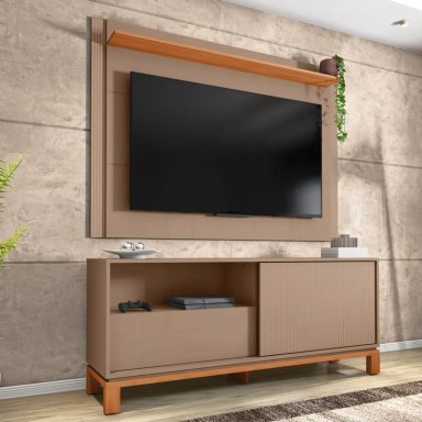 PANEL+RACK TV DECOCASA MONDRIAN 55" - 4