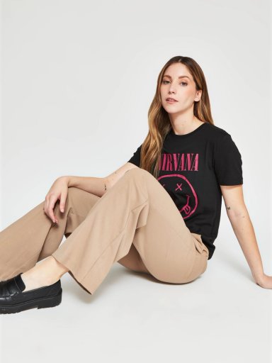 POLERA MUJER ONLY ALGODÓN  - 4