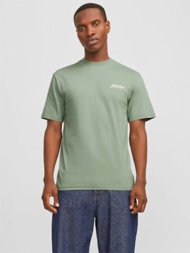 POLERA HOMBRE JACK & JONES ALGODÓN MANGA CORTA - 1