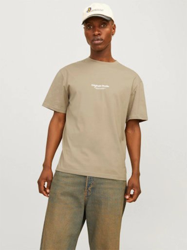 POLERA HOMBRE JACK & JONES ALGODÓN MANGA CORTA - 1