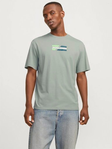 POLERA HOMBRE JACK & JONES ALGODÓN MANGA CORTA - 1