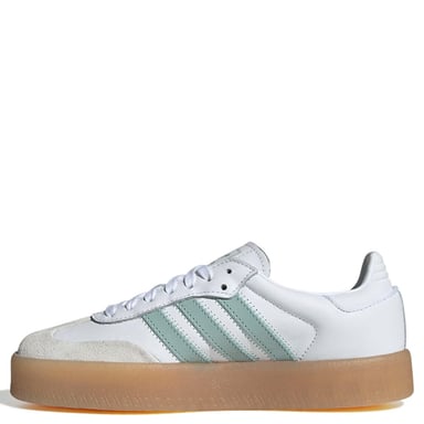 ZAPATILLAS MUJER ADIDAS ORIGINALS CASUALES BLANCO SAMBAE CUERO - 3