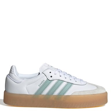 ZAPATILLAS MUJER ADIDAS ORIGINALS CASUALES BLANCO SAMBAE CUERO - 1