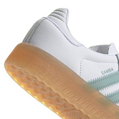 ZAPATILLAS MUJER ADIDAS ORIGINALS CASUALES BLANCO SAMBAE CUERO - 8