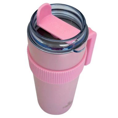MUG KEEP COFFE ROSADO - 2