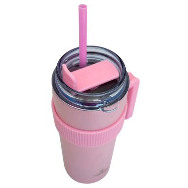 MUG KEEP COFFE ROSADO - 3