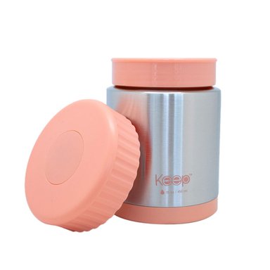TERMO COMIDA KEEP COLOR 450 ML CORAL - 3