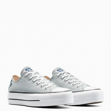 ZAPATILLAS MUJER CONVERSE URBANO GRIS CHUCK TAYLOR ALL STAR LIFT - 4