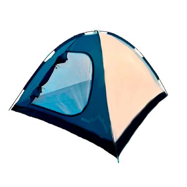 CARPA RESCUE 2 PERSONAS DOME PV25 + 1 COLCHÓN INFLABLE + 2 SACOS DE DORMIR - 3