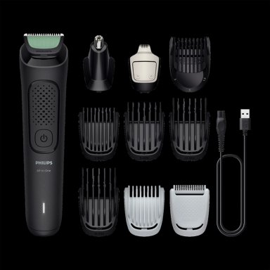 MÁQUINA CORTA PELO PHILIPS MULTIGROOM SERIE 3000 MG3931/15 CON 10 ACCESORIOS - 3
